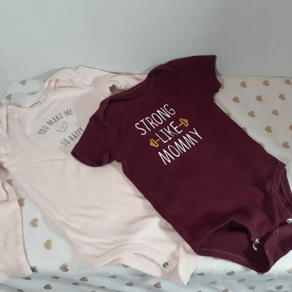 10/$40 Carter's 24mos. Onesies
